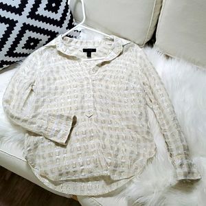 J. Crew popover tunic shirt